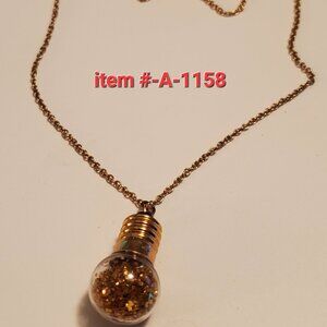 1 Gold Necklace, item # A -1158,  wt.  4 grams.